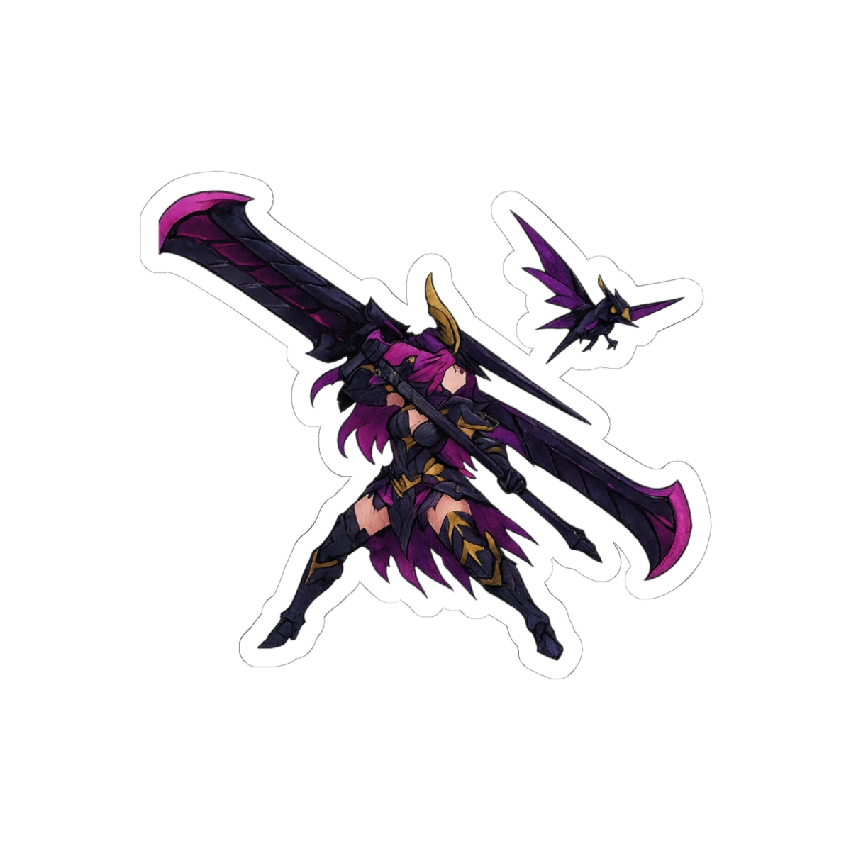 Gore Magala Insect Glaive Monster Hunter Sticker | Bold Vinyl Decal