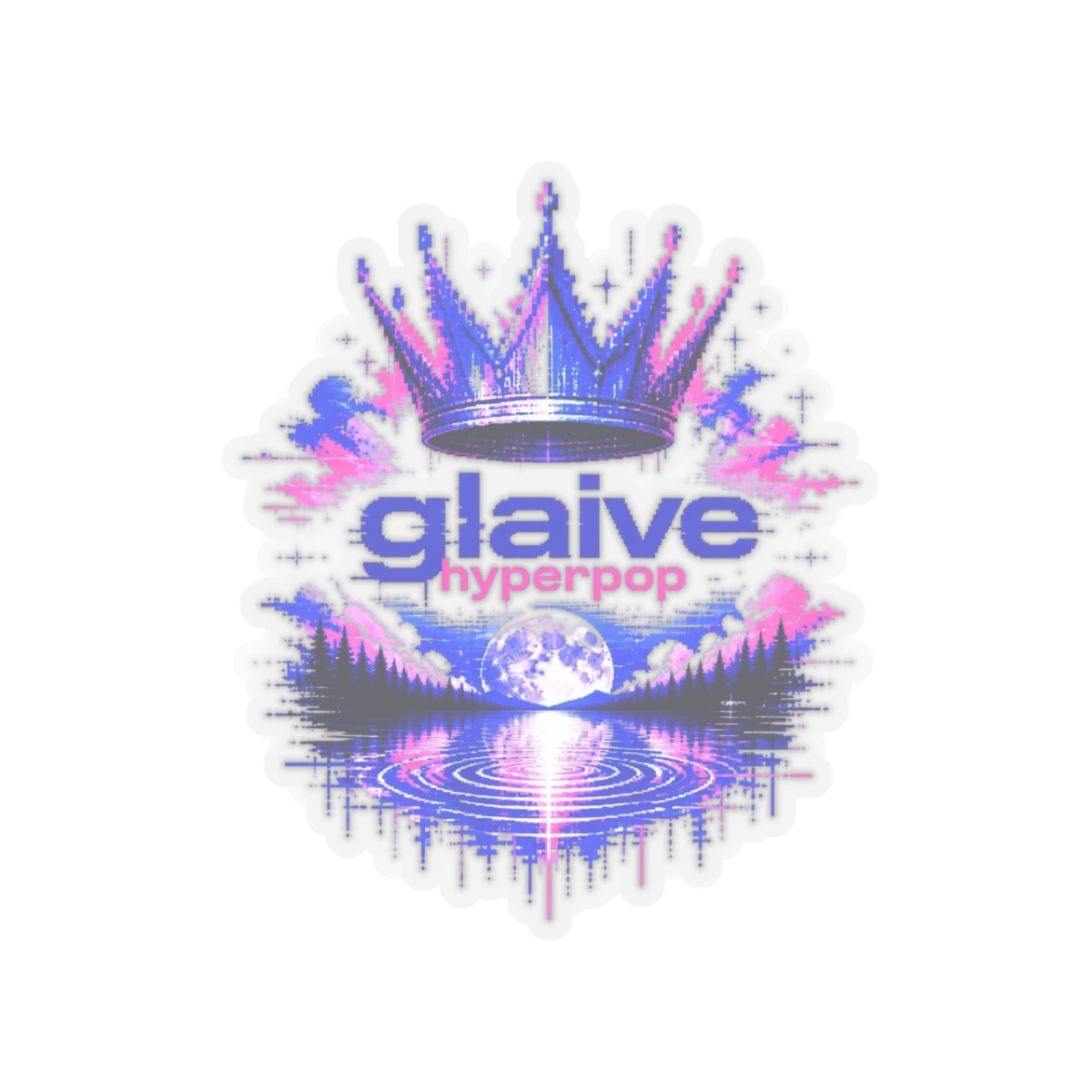 Glaive "Glaive Hyperpop" Sticker