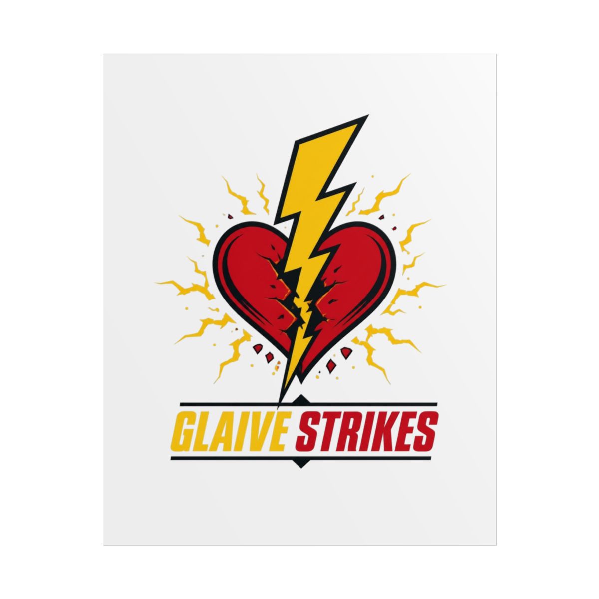 Glaive "Glaive Strikes" Poster