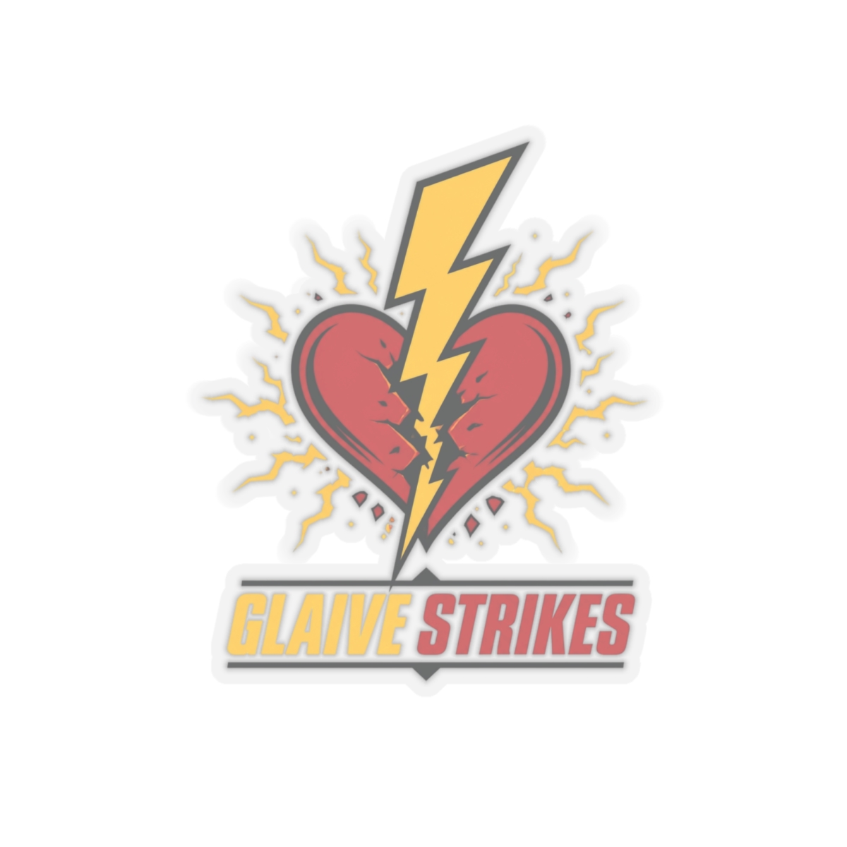 Glaive "Glaive Strikes" Sticker