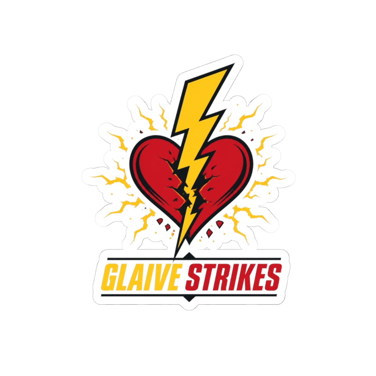 Glaive "Glaive Strikes" Sticker