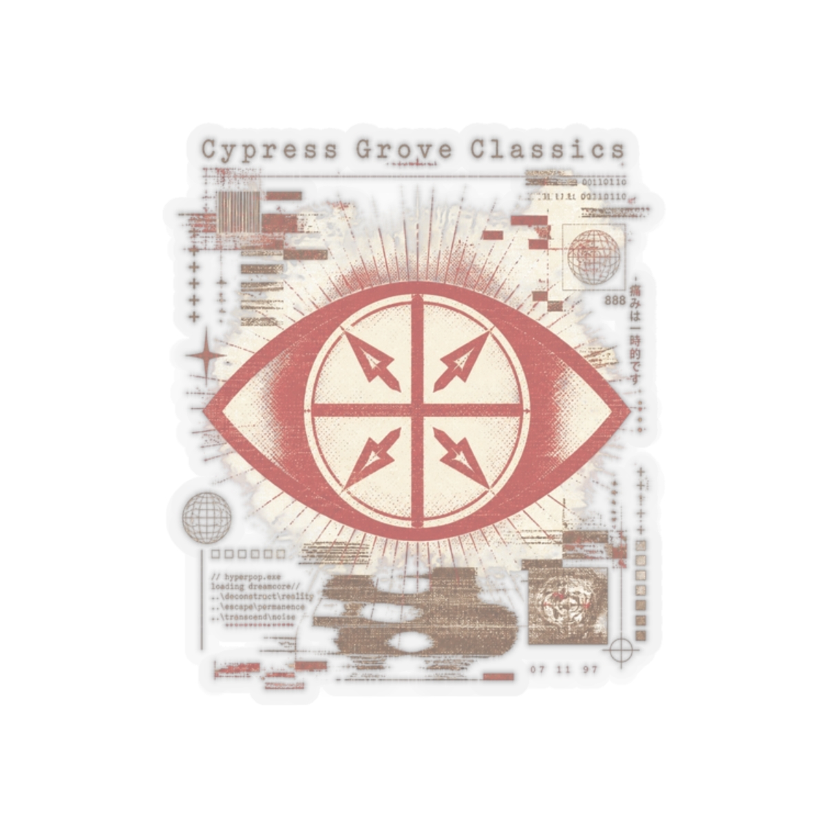 Glaive "Cypress Grove Classics" Sticker