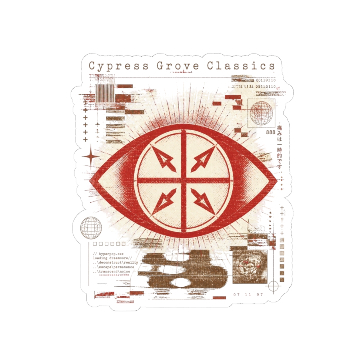 Glaive "Cypress Grove Classics" Sticker