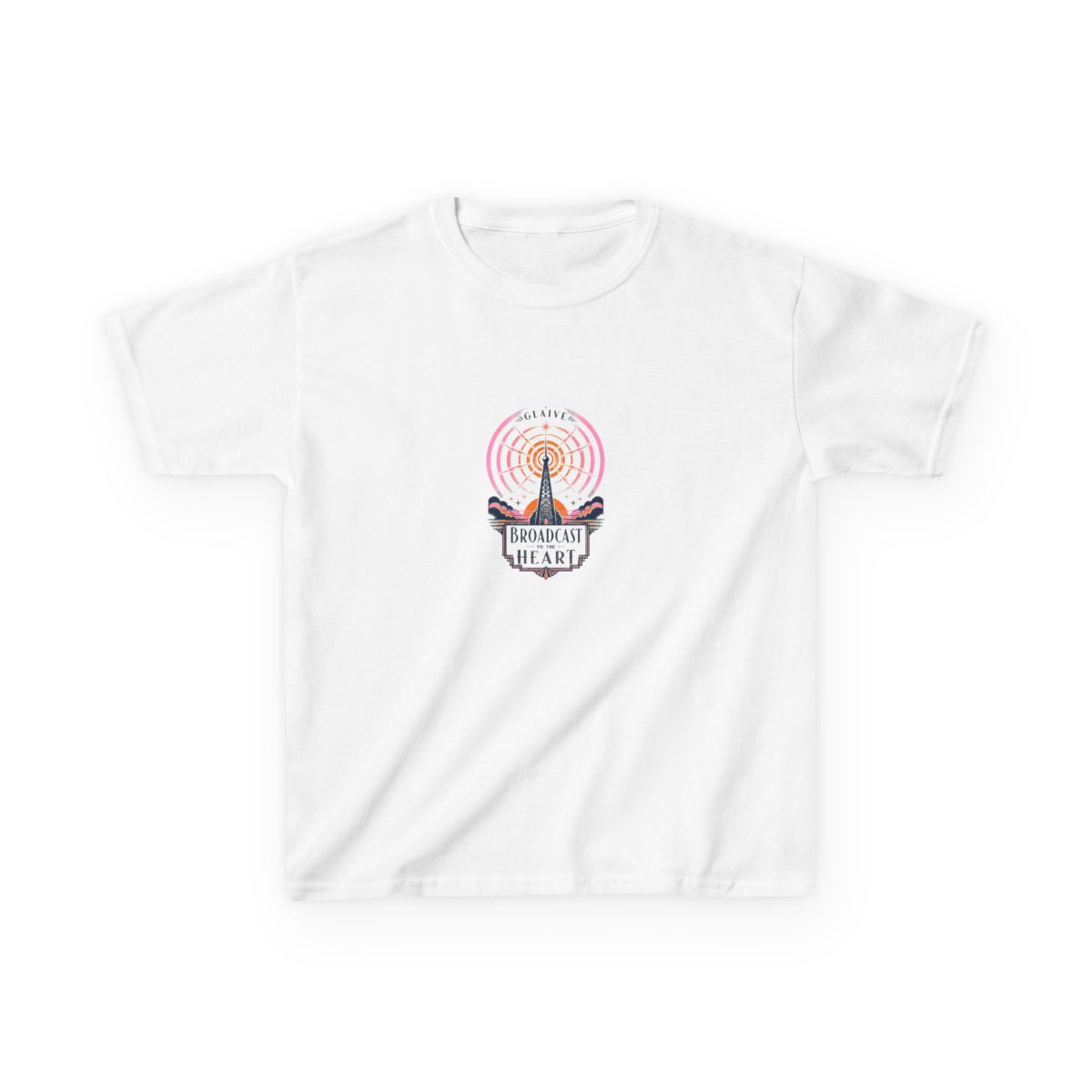Glaive "Broadcast to the Heart" Unisex Kids Tee
